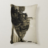 Historische Eisenbahn Dekokissen (Vorderseite(Vertikal))