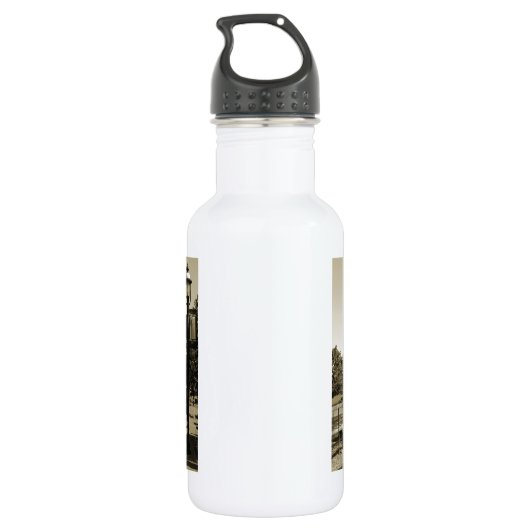 Historische Eisenbahn Edelstahlflasche (Rückseite)