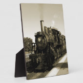 Historische Eisenbahn Fotoplatte (Seite)
