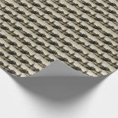 Historische Eisenbahn Geschenkpapier (Ecke)