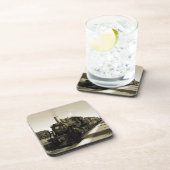 Historische Eisenbahn Getränkeuntersetzer (Rechte Seite)