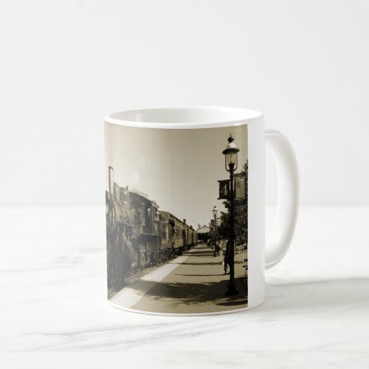 Historische Eisenbahn Kaffeetasse (VorderseiteRechts)