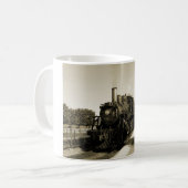 Historische Eisenbahn Kaffeetasse (Vorderseite Links)