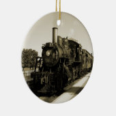 Historische Eisenbahn Keramik Ornament (Rechts)