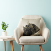 Historische Eisenbahn Kissen (Stuhl )