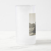 Historische Eisenbahn Mattglas Bierglas (Mittel)
