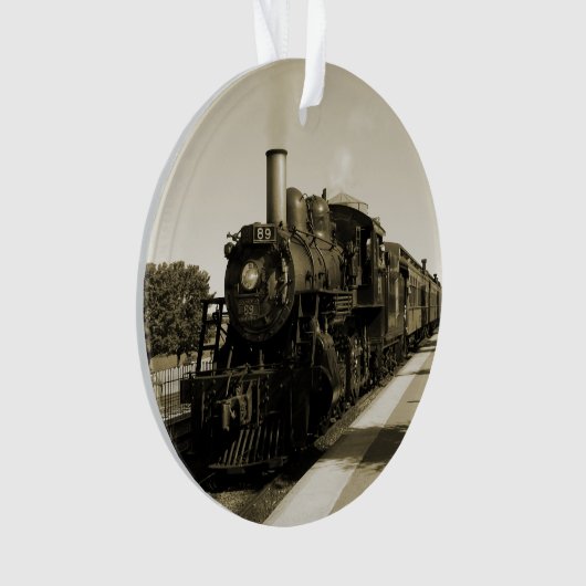 Historische Eisenbahn Ornament (Vorderseite)