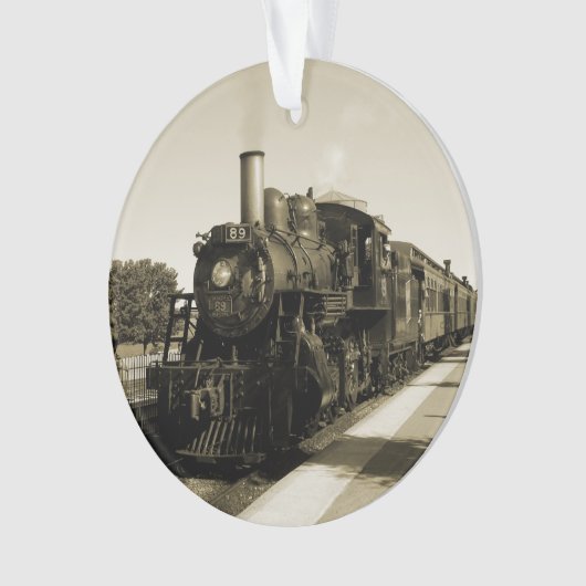 Historische Eisenbahn Ornament (Vorderseite)