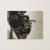 Historische Eisenbahn Puzzle (Horizontal)