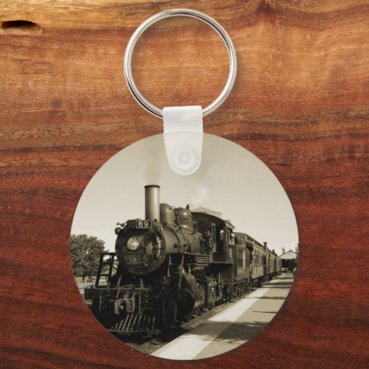 Historische Eisenbahn Schlüsselanhänger (Vorderseite)