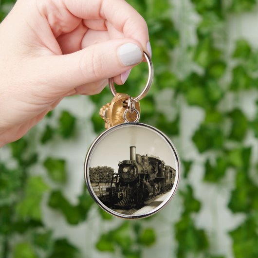 Historische Eisenbahn Schlüsselanhänger (Hand)