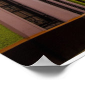 Historische farbenfrohe Gebäude Poster (Ecke)