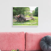 Historische Farm Print Leinwanddruck (Insitu (Wohnzimmer))