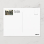 HISTORISCHE FISCHSTADT/LELAND, MICHIGAN POSTKARTE (Rückseite)