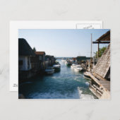 Historische Fishtown Postkarte (Vorne/Hinten)