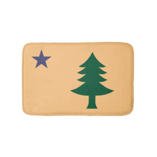 Historische Flagge Maine (1901-1909) Badematte