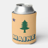 Historische Flagge Maine (1901-1909) Dosenkühler (Kanne Vorderseite)