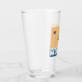 Historische Flagge Maine (1901-1909) Glas (Rechts)