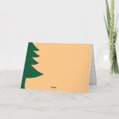 Historische Flagge Maine (1901-1909) Karte (Rückseite)