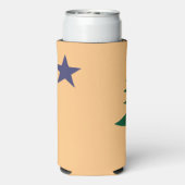 Historische Flagge Maine (1901-1909) Selters Dosenkühler (Seltzer Rückseite)