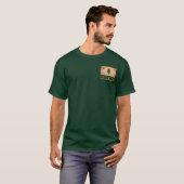 Historische Flagge Maine (1901-1909) T - Shirt (Vorne ganz)