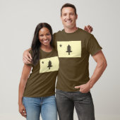 Historische Flagge Maine (1901-1909) T-Shirt (Unisex)