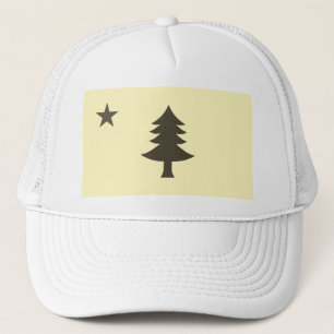 Historische Flagge Maine (1901-1909) Truckerkappe
