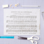 Historische französische Notenpresse für Decodieru Seidenpapier (Handwerk)