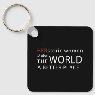 Historische Frauen Feministische Bestrafungszitate Schlüsselanhänger