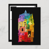 Historische Galena Illinois Rainbow Postkarte (Vorne/Hinten)