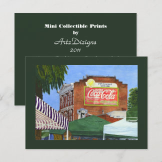 Historische Gebäude Mini Sammeldrucke Postkarte