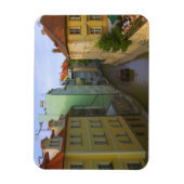 Historische Gebäude mit Kanal, Prag, Tschechien Magnet (Vertikal)