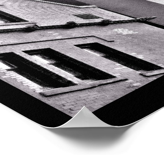 Historische Gebäude Poster (Ecke)