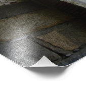 Historische Gefängniszelle Fotodruck (Ecke)