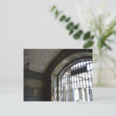 Historische Gefängniszelle Postkarte (Stehend Vorderseite)