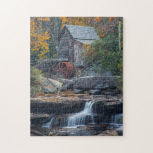 Historische Gristmeile auf Glade Creek 2 Puzzle