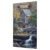 Historische Gristmühle auf Glade Creek Klemmbrett (Links)