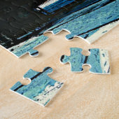 Historische Güterzuglokomotive Motor Puzzle (Seite)