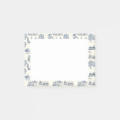 Historische Häuser Toile Post-it Klebezettel (Vorderseite)