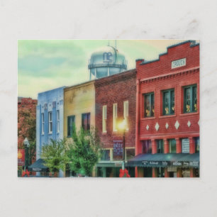 historische Innenstadt McKinney Texas Postkarte