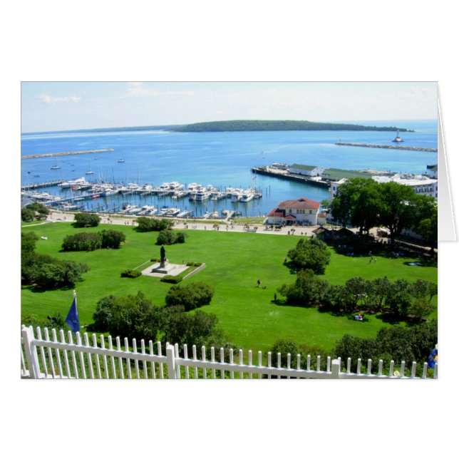 Historische Insel Mackinac (Vorderseite (Horizontal))