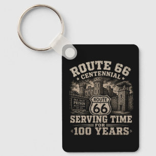 Historische Joliet Route 66 Travel Americana Schlüsselanhänger