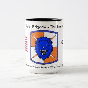 Historische Kaffeetasse der 35th Signal Brigade #2