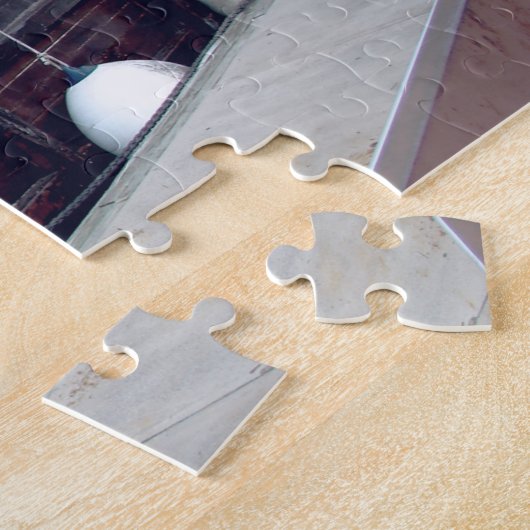 Historische Kanonen auf Tallschiff Puzzle (Seite)