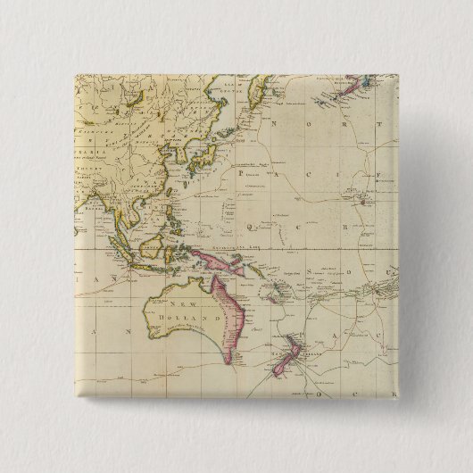 Historische Karte Button (Vorderseite)