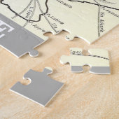 Historische Karte der Stadt von Rom Puzzle (Seite)