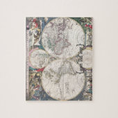 Historische Karte - Nova Totius Terrarum Orbis Tab Puzzle (Vertikal)