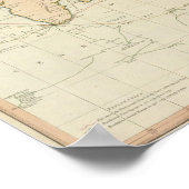 Historische Karte Poster (Ecke)