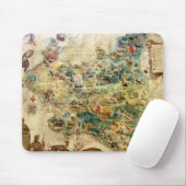 HISTORISCHE KARTE VON POLEN 1939 MOUSEPAD (Mit Mouse)