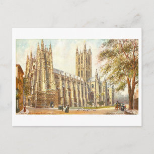 Historische Kathedrale von Canterbury Postkarte